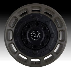 Black Rhino Warthog Matte OD Green Custom Truck Wheels 3